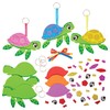 Baker Ross FN189 Turtle Mix and Match Bag Charm Sets