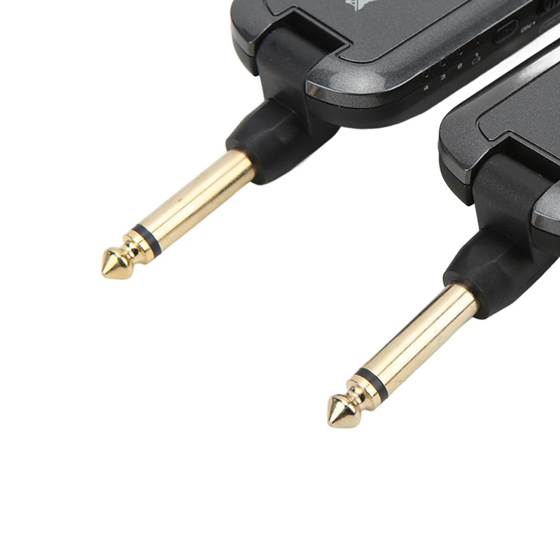 2.4GHz Guitar Wireless System Guitars Transmitter Receiver 4 Channels 18m