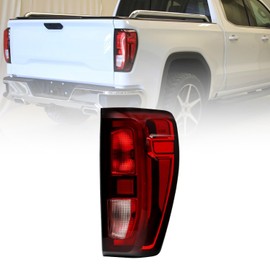 Revworth Taillight Assembly Fit For 2019-2024 GMC Sierra 1500 2500HD 3500HD,Halogen Type, Replace Taillamp Right passenger side