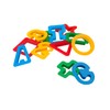 Jovi 96 Multi-Coloured Letters Numbers and Geometric Shapes