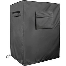 MBOOM table saw cover, 600D table saw cover for woodworking, Band Saw cover, effectively protect table saw from water and dust, durable Oxford cloth, gray L35"x W27" x H46"