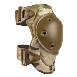 ALTA 50923.16 AltaPRO S Knee Protector PadMultiCAM Cordura Nylon Fabric AltaLOK Fastening Flexible Cap Round Coyote