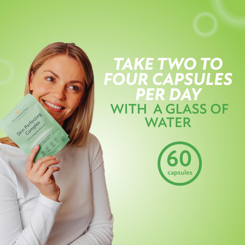 Rejuvenated Skin Perfecting Complex Capsules - Collagen Booster for Healthy