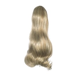 Love Hair Extensions India Drawstring Synthetic Hair Ponytail Colour 10/22 Medium Ash Brown/Beach Blonde 16 -Inch