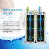 EcoAqua EFF-6029A Refrigerator Water Filter Compatible with WF2CB, FC100, EWF2CBPA,