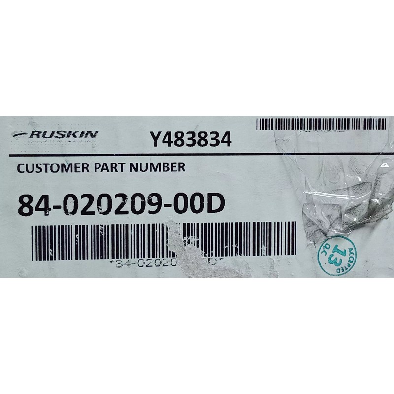 Ruskin EFL 165 Electric Fuse Link with End Switch