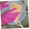 FRCOLOR 2pcs Natural Loofah Dishwashing Sponge Scrubber Multi Use Cleaning