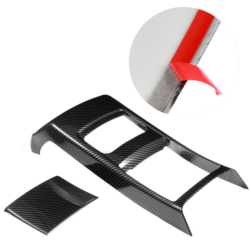 2Pcs Rear Air Conditioning Vent Cover Back Outlet Decorative Frame