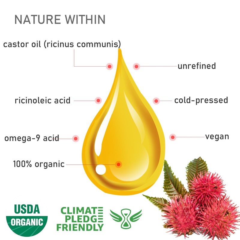 Castor Oil Pack Wrap 11.02 * 6.29in Large Self-Adhesive with