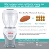 Nuby Mighty Blender with Cookbook - 22-Piece Baby Food Maker