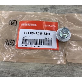 FOR OEM HONDA OEM ENGINE OIL PAN DRAIN PLUG WITH WASHER FOR HONDA CR-V ACURA Fit 90009-R70-A00