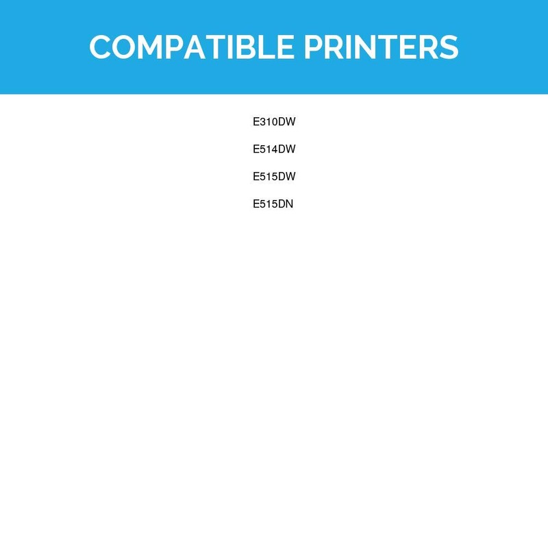 LD Compatible Toner Cartridge Replacement for Dell 593-BBKD E310dw E514dw