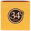 34° 34 Degrees Sesame Crisps Nutty Flavor Perfect Pairing for
