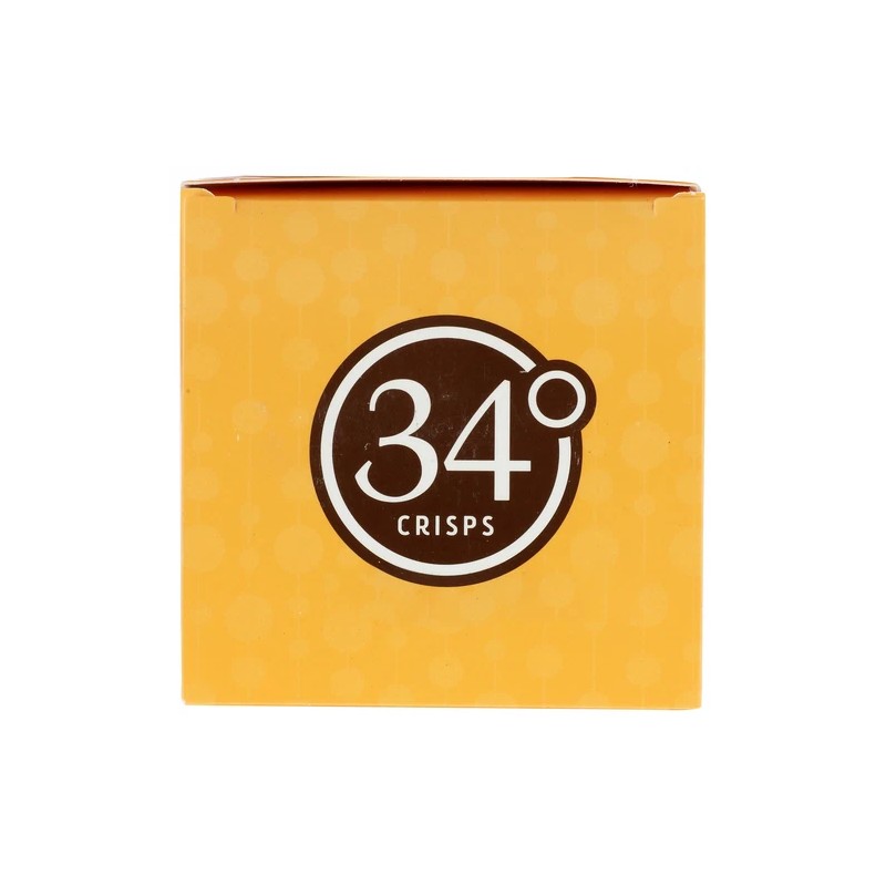 34° 34 Degrees Sesame Crisps Nutty Flavor Perfect Pairing for