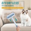 MecoMeow Pet Hair Removal Brush for Couch, Durable, Reusable, Washable
