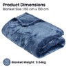 Albert Austin Flannel Fleece Throw for Couch Sofa Chairs Breathable