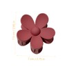 Healvian 6pcs Large Flower Ponytail Clip Non- Hair Holder for