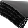 Unbranded Left Right Gloss Black Mirror Back Accent Trim For