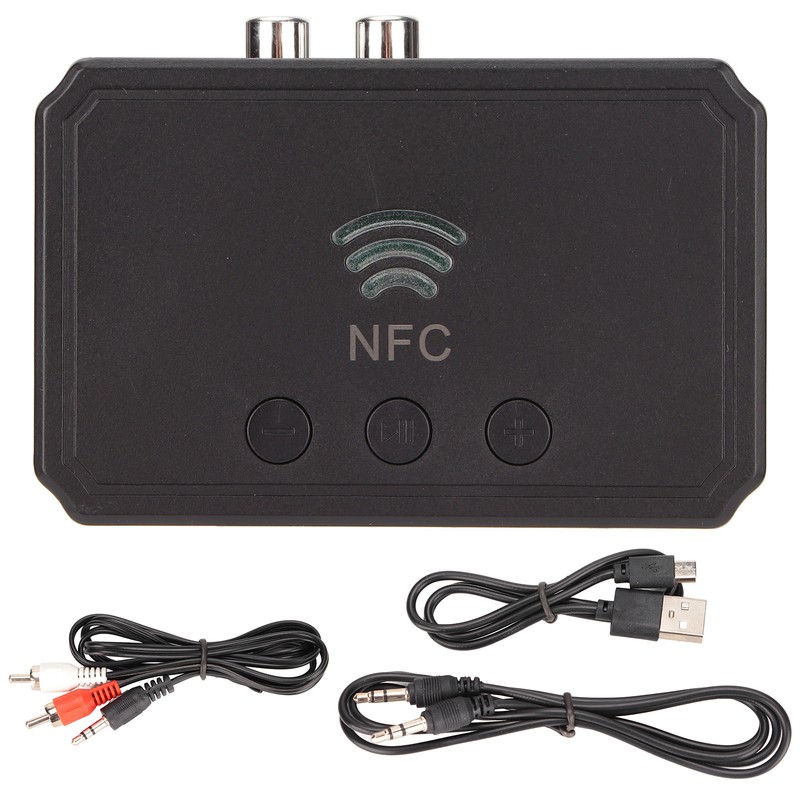 T36 NFC Bluetooth 5.0 Receiver 3.5mm AV Interface Multifunctional NFC