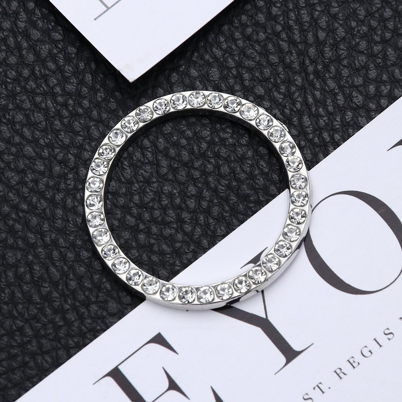 VOSAREA Car Engine Start Stop Button Ring Crystal Bling Rhinestone