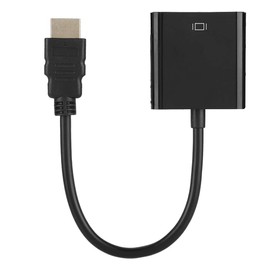 720p / 1080p HDMI cable adaptador convertidor de video VGA para PC portátil, Decodificadores HD, Reproductores de disco duro