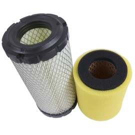 LSSOCH New Air Filter Kit 11013-1290 11013-1263 Compatible With Kawasaki Mule 2510 3000 3010 2009-2010 4000 4010 2009-2010