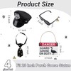 4Pcs Porch Goose Outfit Police - Funny Lawn Goose Costume