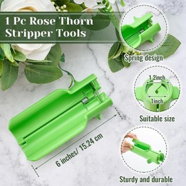 Rose Thorn Remover,DIY Florist Flower Rose Thorn stem,Gardening Floral Arrangements New Upgrades Efficient Clean Stem for Professional Florist Home Flower Shop