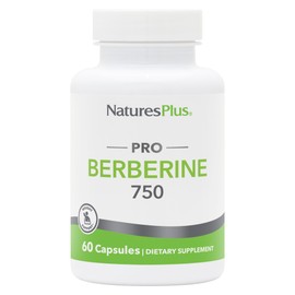 Natures Plus PRO Berberine 750 mg - 60 Capsules - Supports Healthy Metabolism - Non-GMO, Vegan & Gluten Free - 30 Servings