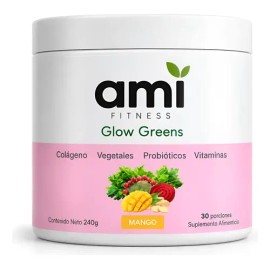 Greens Mango 240g 30 Porciones Colágeno Vegetales Vitaminas
