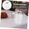 Ciieeo Transparent Glass Water Pitcher Kitchen Juice Pot with Ergonomic