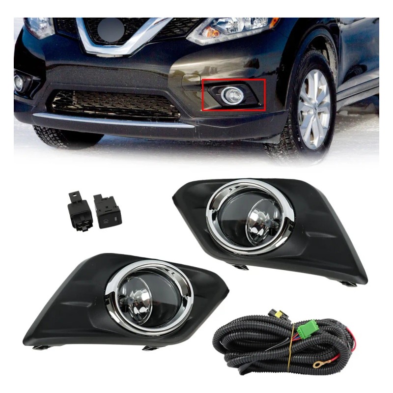 Luces Antiniebla De Repuesto Para Nissan Rogue 2014-2016