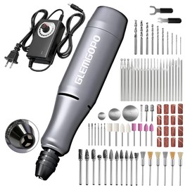 Mini Rotary Tool Kit with Copper Core Motor & 86 Accessories, Variable Speed 0-18,000 RPM, 3-24V Regulated Power for Engraving, Sanding, Polishing, Drilling, DIY Crafts