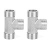 1/2 Inch Tee Pipe Fitting, Pipe Threaded Pipe Nipples Stainless