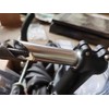 ZUKKA 自転車ステムライザーアダプター 22.2mm 自転車フォークステムクイル ハンドルバーエクステンダー ロードマウンテンサイクリング用 シルバー