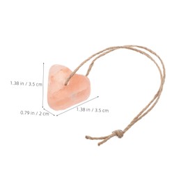 BUGUUYO Hanging Animal Lick Salt Block Cattle Deer Livestock Height Mineral for Health Hydration Chewing Strength