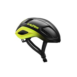 LAZER Vento KinetiCore Road Cycling Helmet, Bicycling Gear for Adults, Men & Women’s Lightweight Cycling Head Gear, Black Flash Yellow, Small