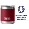 YETI Rambler 10 oz Lowball, Vacuum Insulated, Stainless Steel with