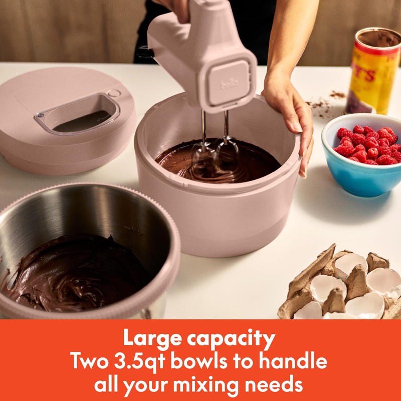 bella 3.5 Qt Hand & Stand Mixer, 2 in 1