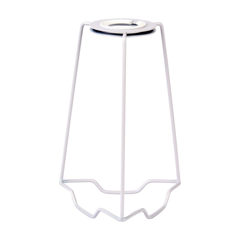 Endon Shade carrier 7 inch Matt white paint