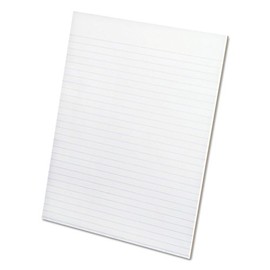 Ampad Evidence Glue Top 8-1/211 Pads, Narrow Rule, White, 50 Sheets, Dozen (21-118)