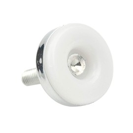 TOVOT 8 Pairs M8 33mm Furniture Levelers Table Leveling Foot Adjustable w/T-Nuts (8 PCS Furniture Leg Screws & 8 PCS T-Nuts)