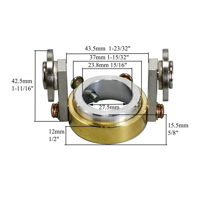 RIVERWELD PT-31 LG-40 WSD-LG40 Plasma Cutter Roller Guide Wheel Spacer