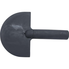 MARSHALLTOWN Rubber Wipe Down Blade, Cleans Excess Mud From Joints Wider than 90-Degrees, Sturdy Rubber Material, Threaded Handle Adapter, 6-3/4 Inches x 9-7/8 Inchces, 30