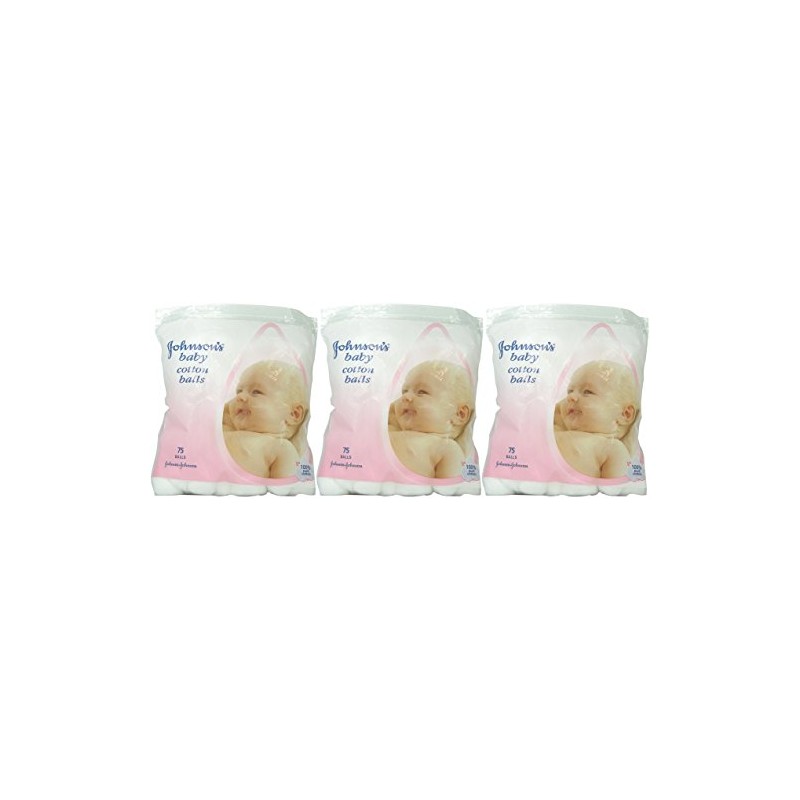 Johnson's Baby Cotton Balls 1 x 75