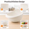 Rice Washing Strainer for Kitchen Use – Plastic Drainage Sieve