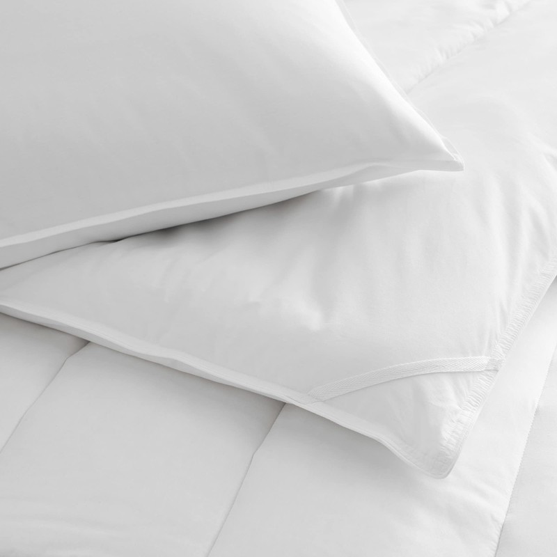 Martex Clean Essentials Pillow Set, Standard, White 2 Pieces