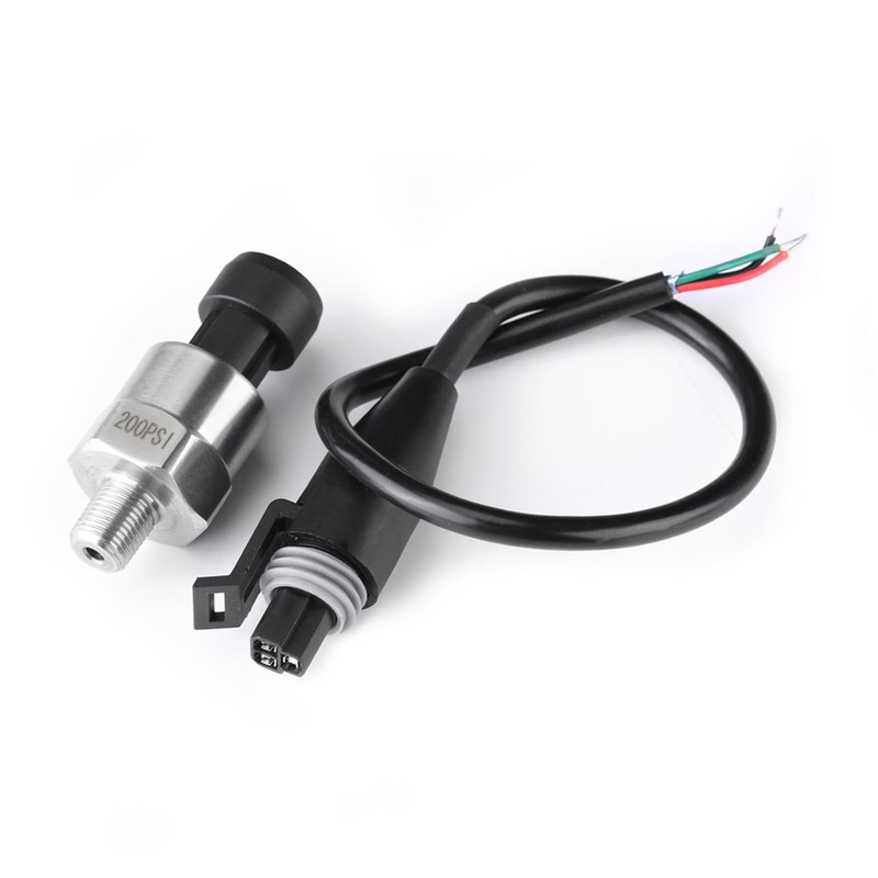 Pressure Transducer Sender Sensor Stainless Steel for Oil Fuel Air