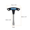 sourcing map T Handle Flat Head Screwdriver 10mm T Handle