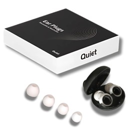 Ear Plugs Quiet Ear Plugs for Sleeping, Noise Reducing, Ultra Comfortable for Sleeping, Learning, Travel, Concerts, Festivals - Reduction 25-28dB (SNR), Soft and Flexible Hearing Protection,